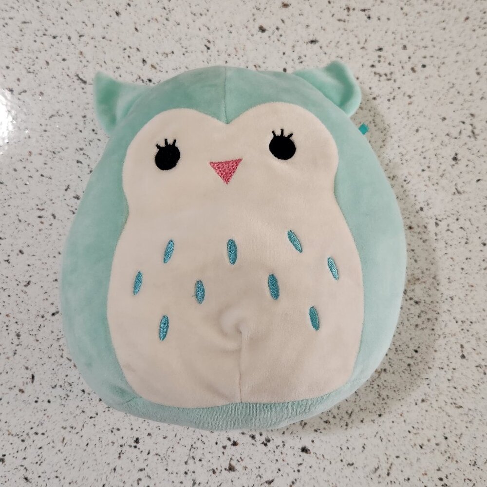 Squishmallows Winston the Teal Owl Soft Plush